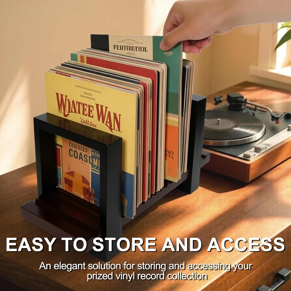 GISTAR adjustable vinyl record holder, product view 3